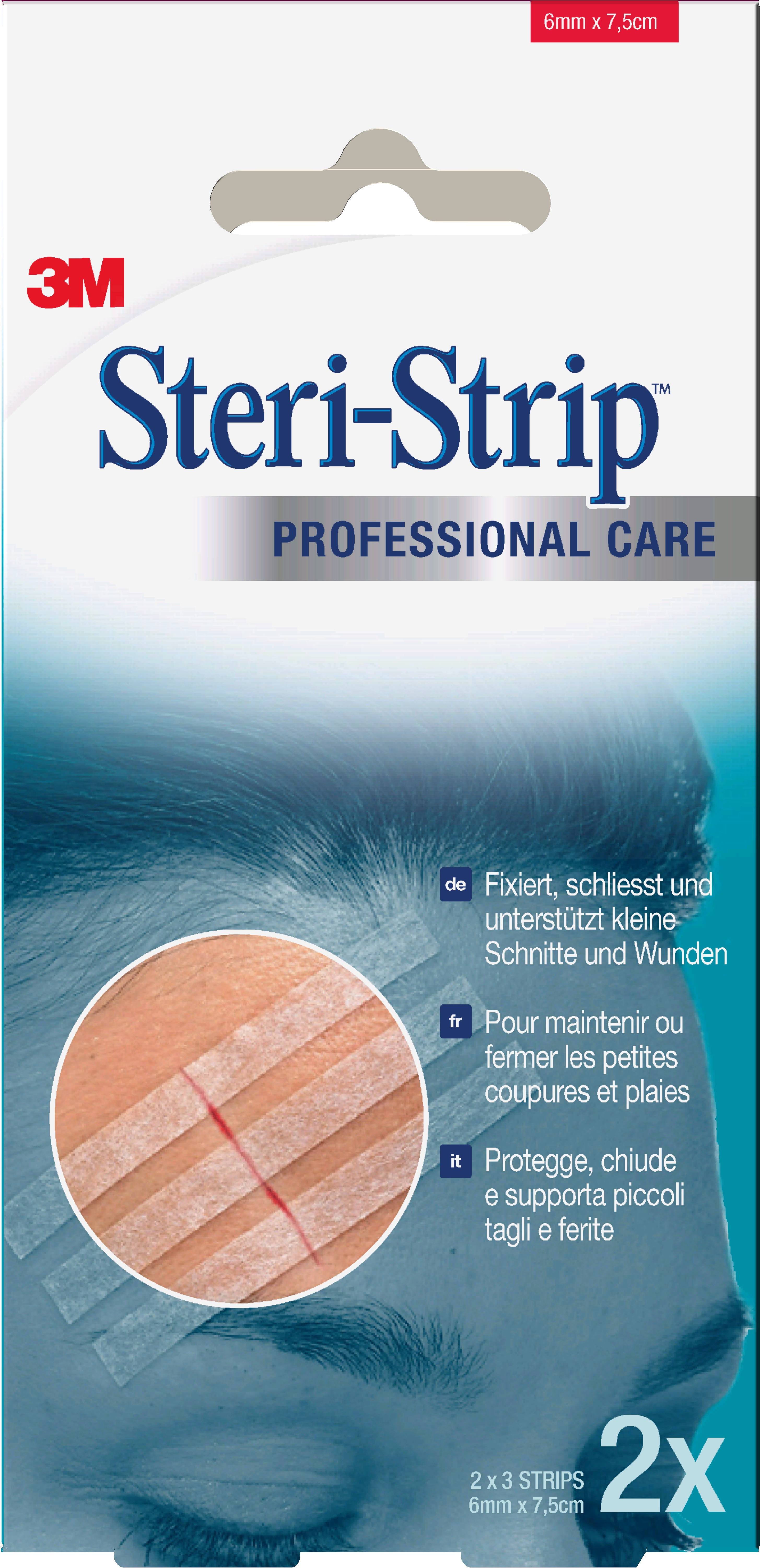 3M Steri-Strip hautfarben - 6 Stück