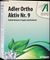 Adler Ortho Aktiv Nr .9 Kapseln (Ernährungsphysiologische Ergänzung zu Schüßler Anwendung) - 60 Stück