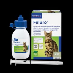 Feluro - Diätergänzungsfuttermittel für Katzen - 60 Milliliter