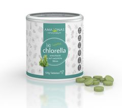 Bio Chlorella Algen Tabletten, 300 St. zum Entschlacken - 300 Stück