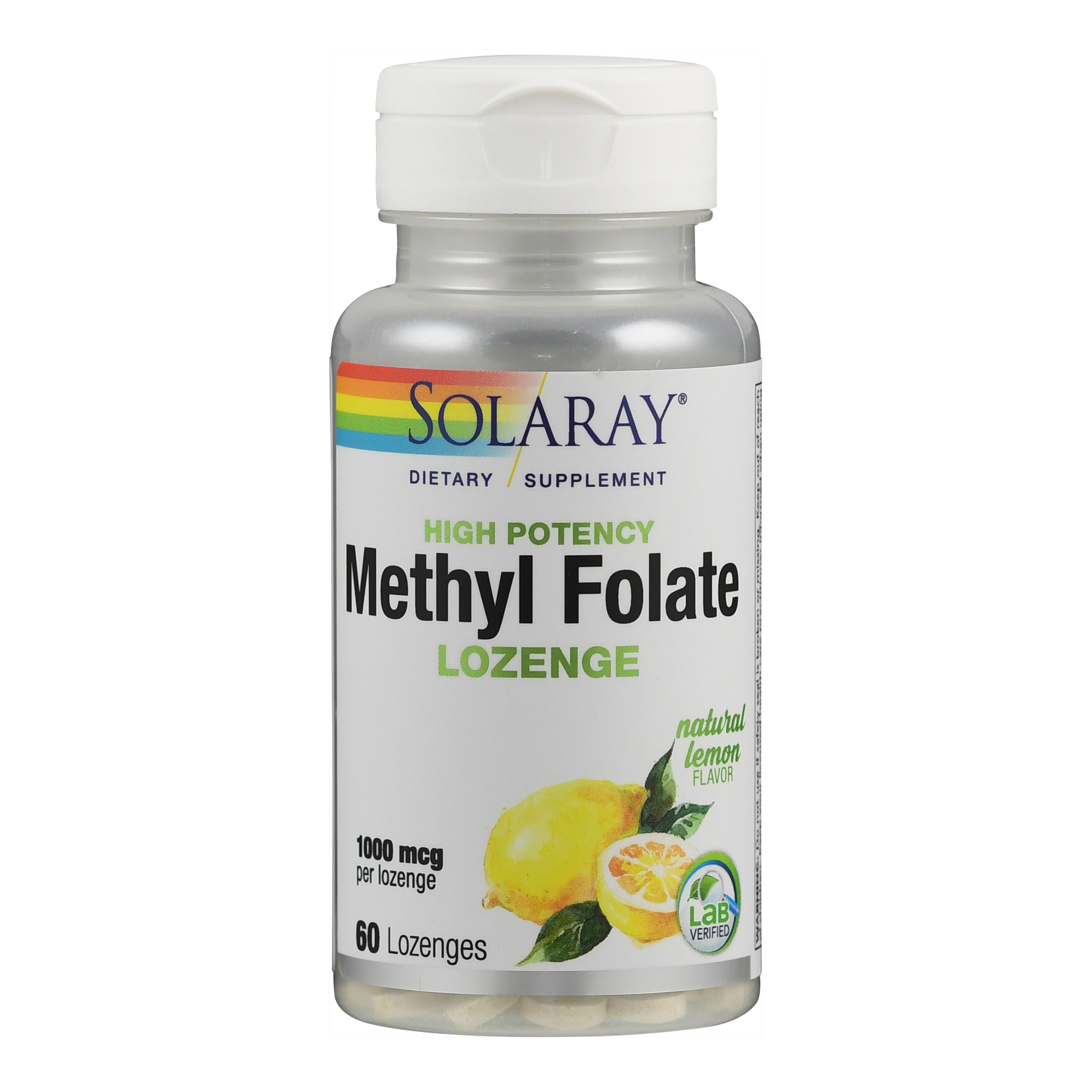 Supplementa Methyl Folat 1000 mcg Lutschtablette - 60 Stück