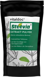 vitaldoc® Steevia® EXTRAKT-PULVER Nachfüllbeutel - 50 Gramm