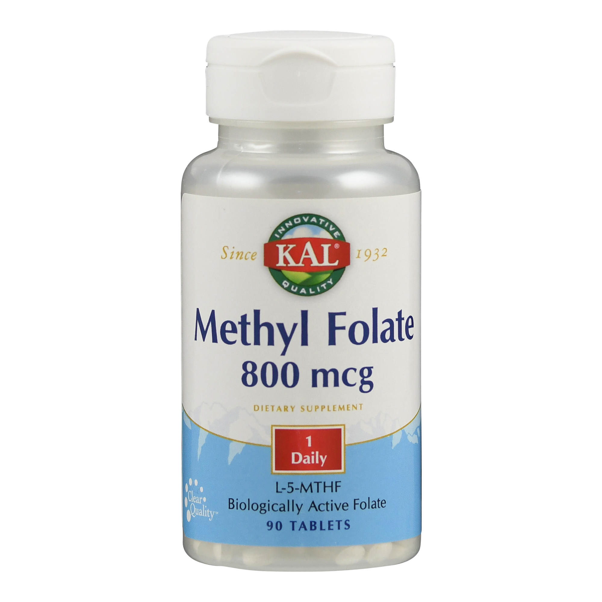 Supplementa Methylfolat 800 mcg Tabletten - 90 Stück