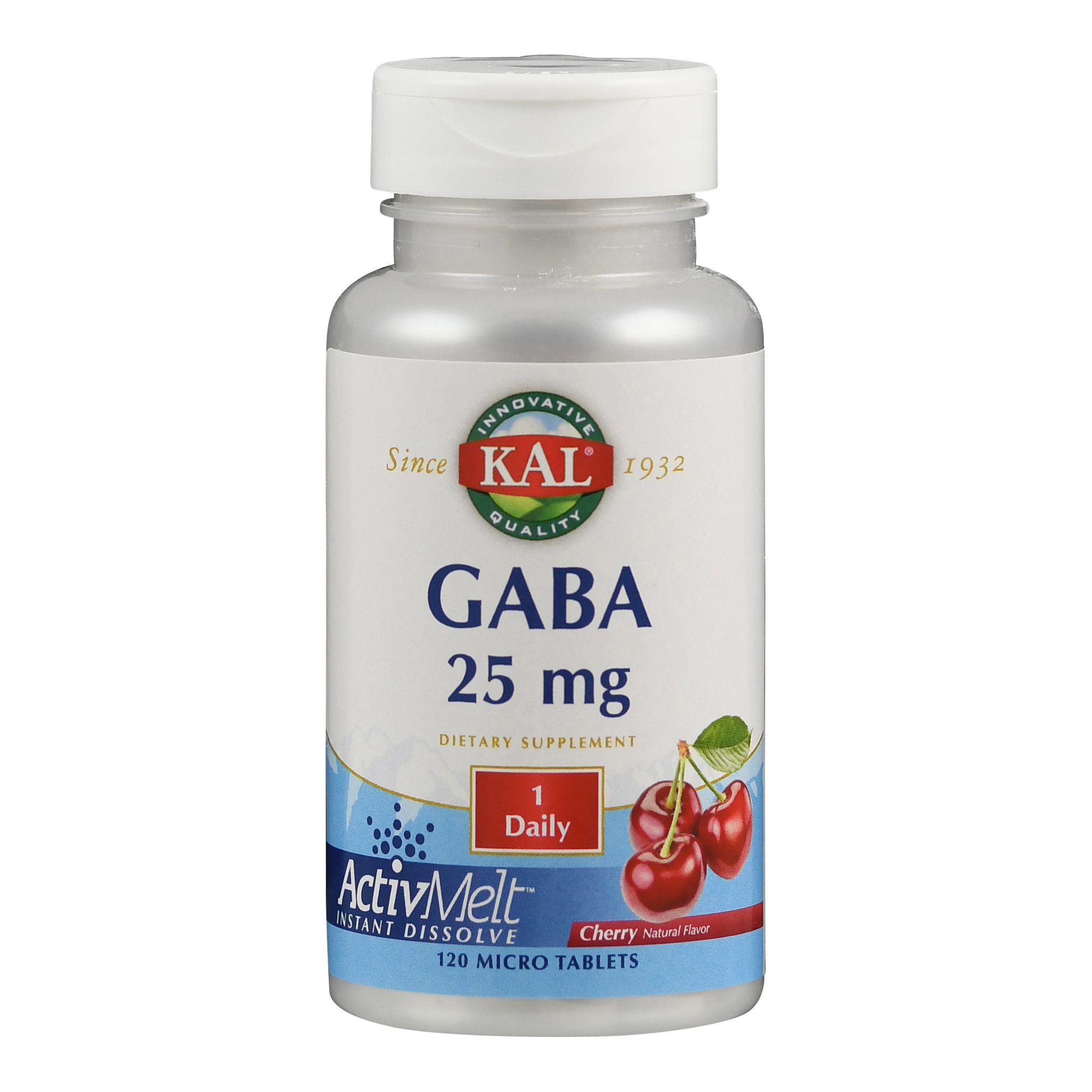 Supplementa GABA 25 mg ActivMelt Sublingualtabletten - 120 Stück