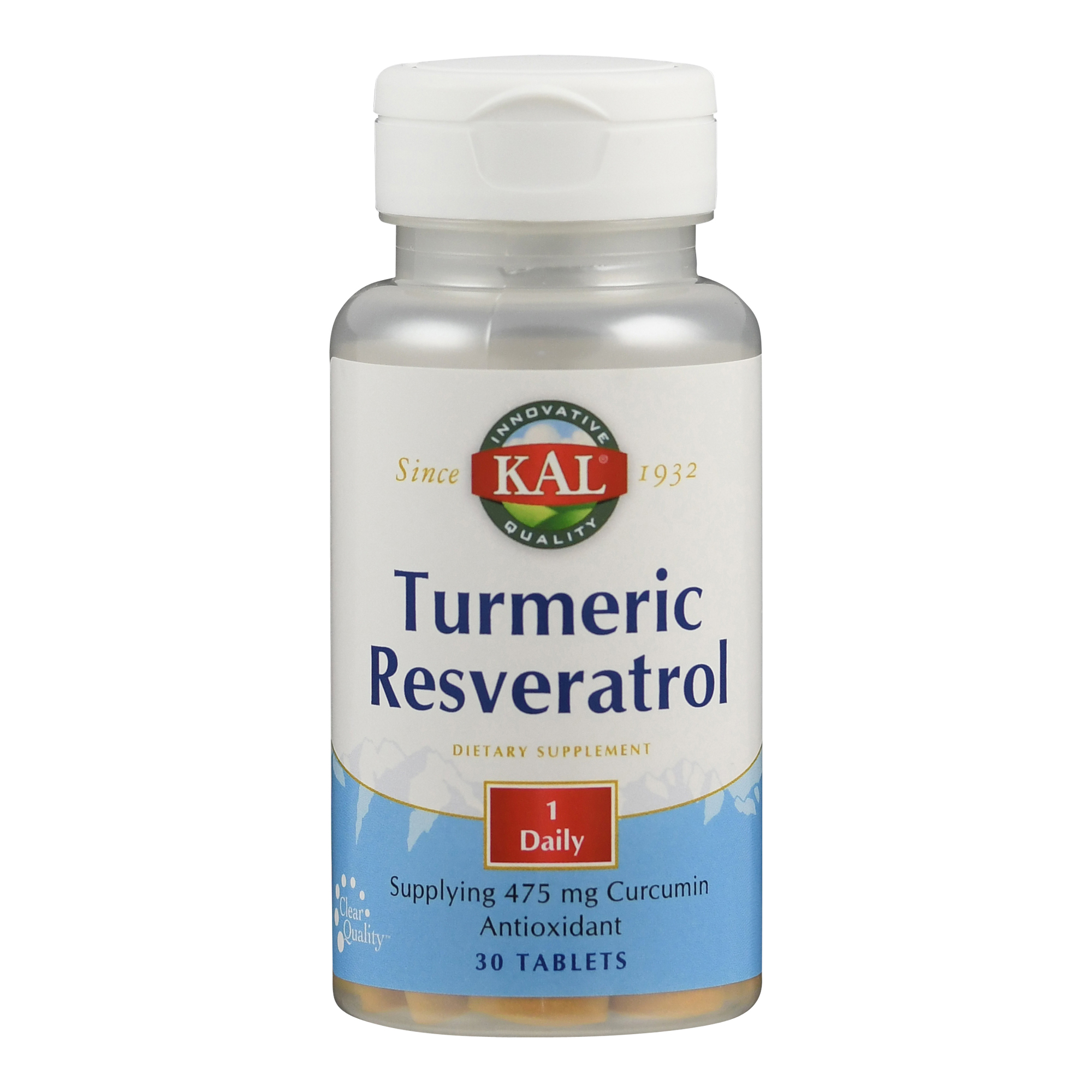 Supplementa Turmeric Resveratrol Tabletten - 30 Stück