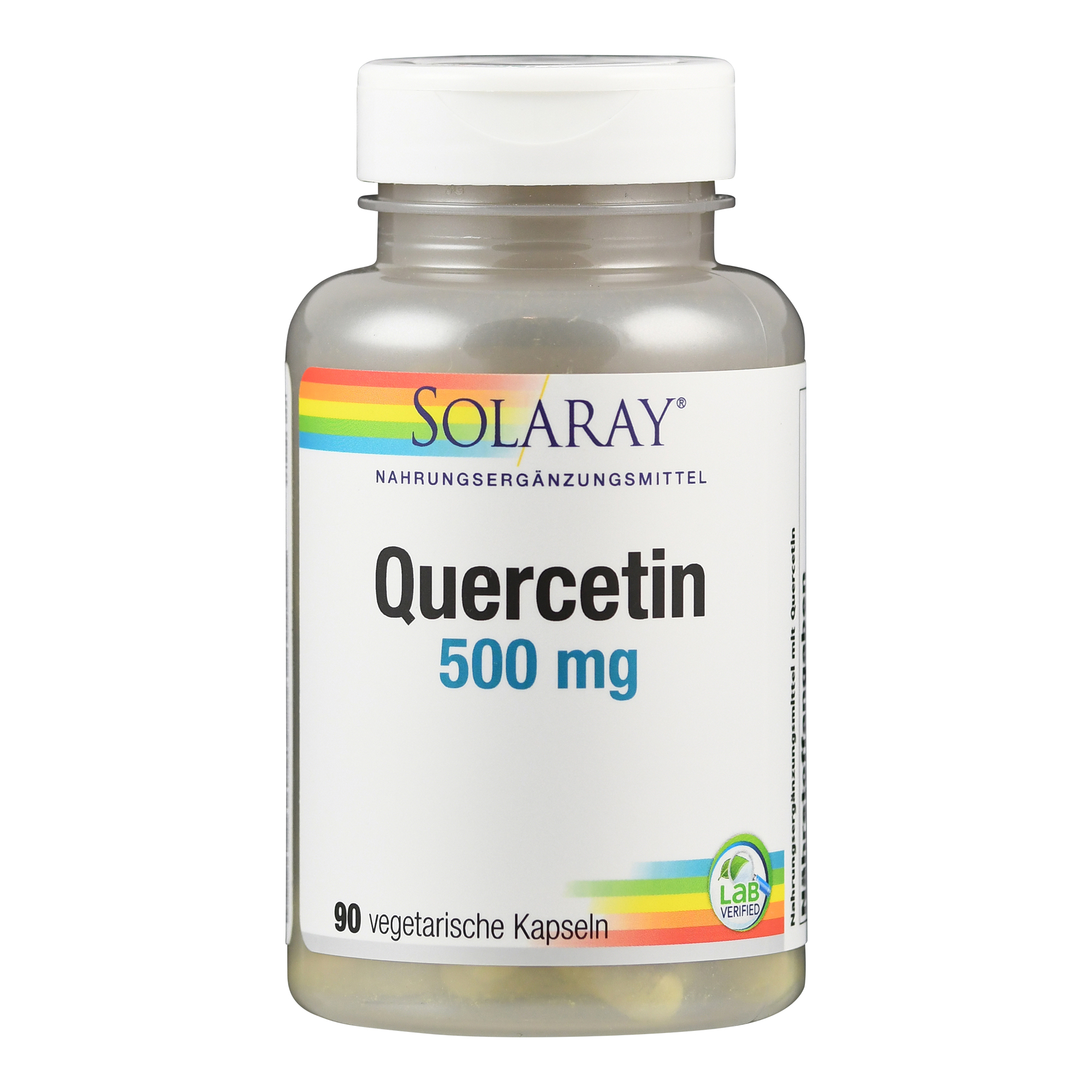 Supplementa Quercetin 500 mg Kapseln Solaray - 90 Stück