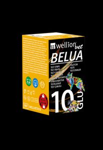 WELLVET810 WellionVet BELUA Blutzuckerteststreifen für Hunde, Katzen und Kühe, 10 Stück - 10 Stück