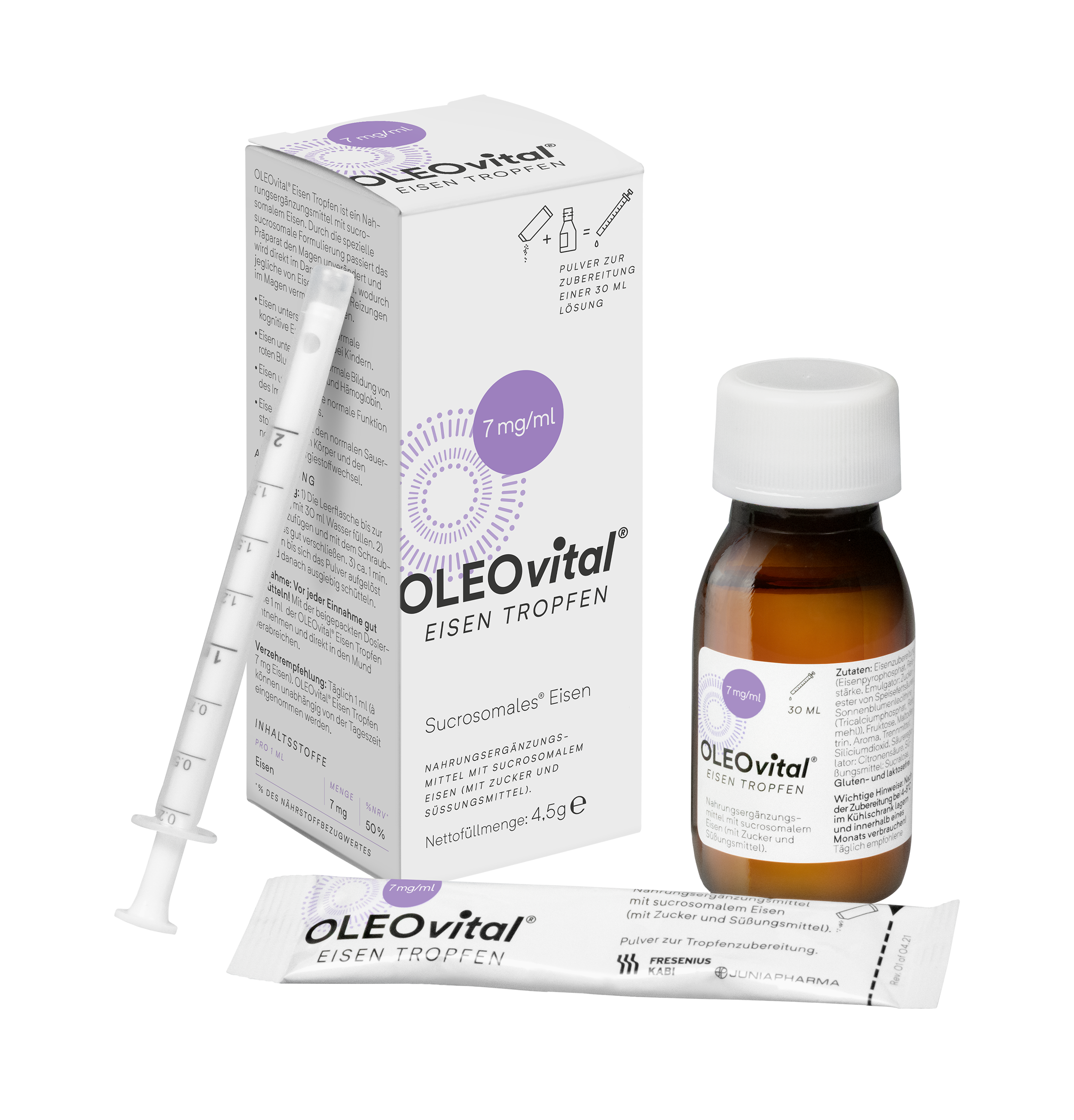 OLEOvital® Eisen Tropfen - 30 Milliliter