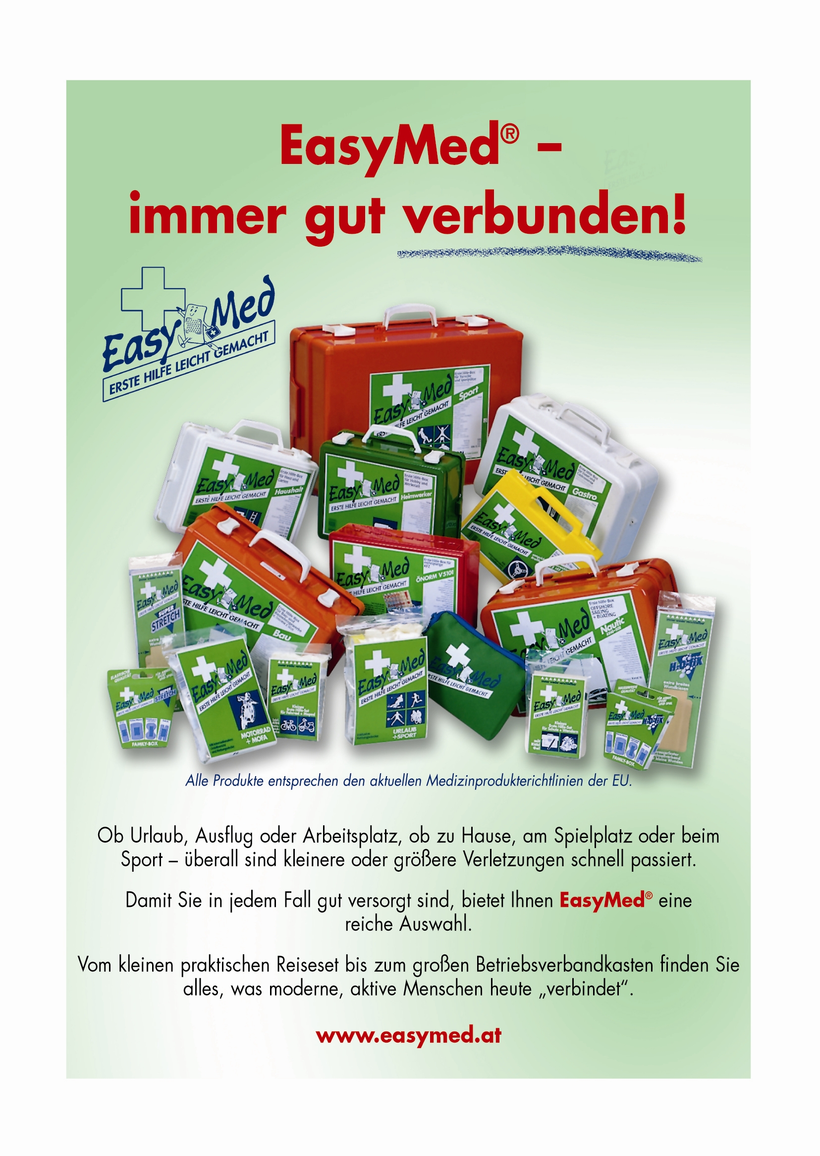 EasyMed Erste Hilfe Set Ausflugbag - 1 Stück