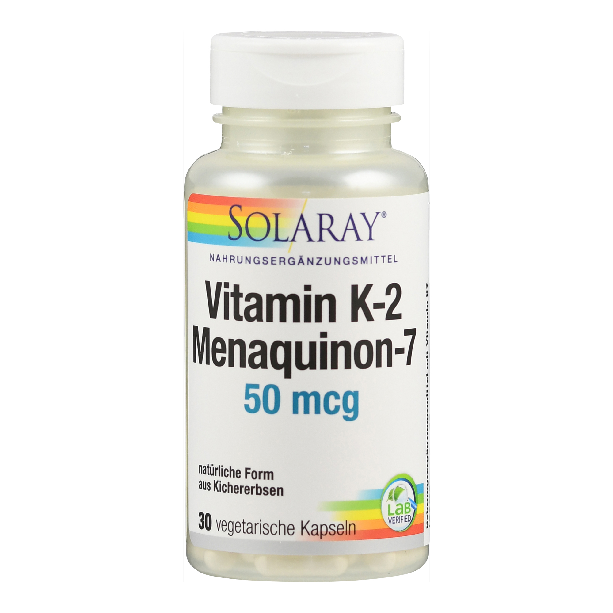 Supplementa Vitamin K2 Menaquinon-7 50 mcg Kapseln - 30 Stück
