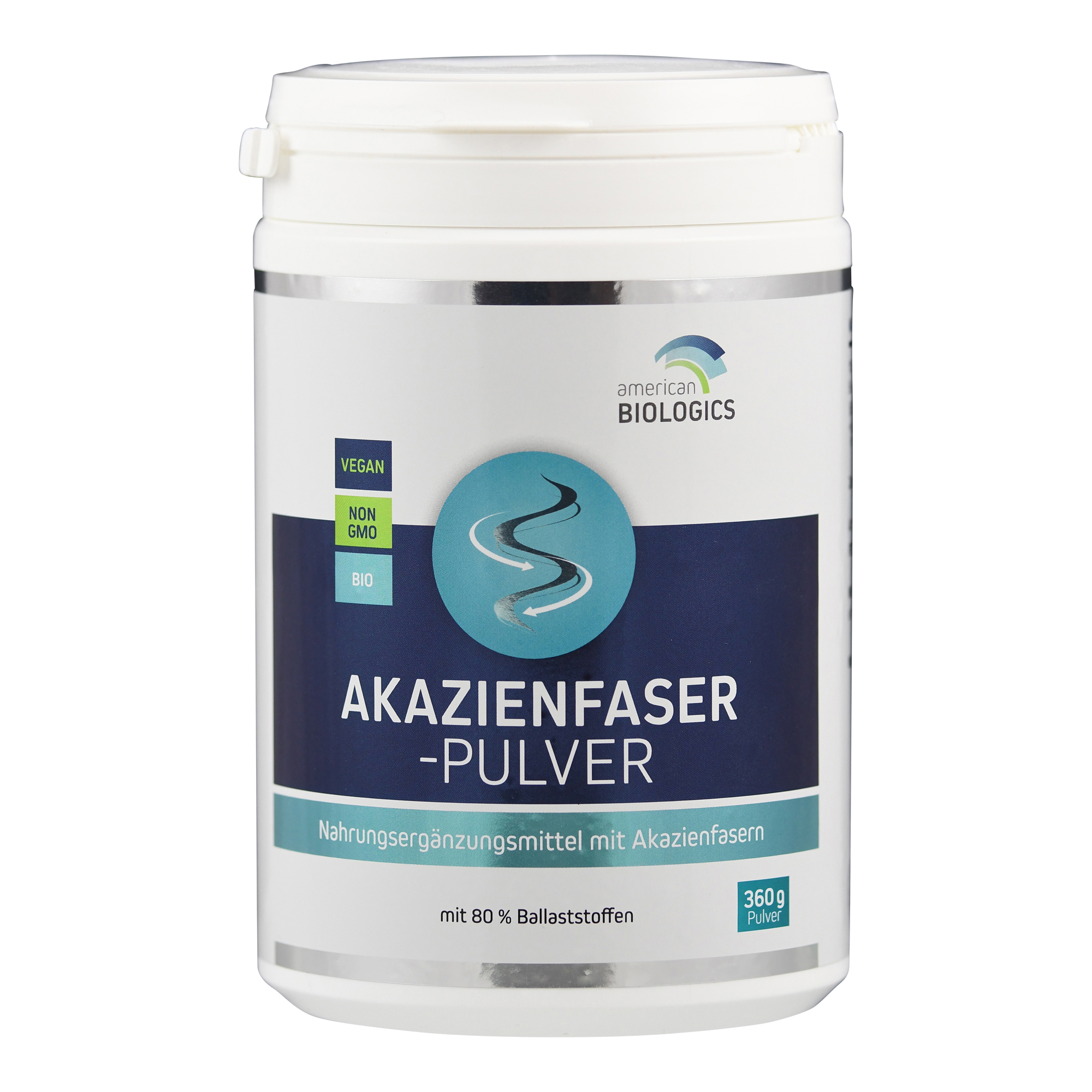 Supplementa Akazienfaser-Pulver Bio - 360 Gramm