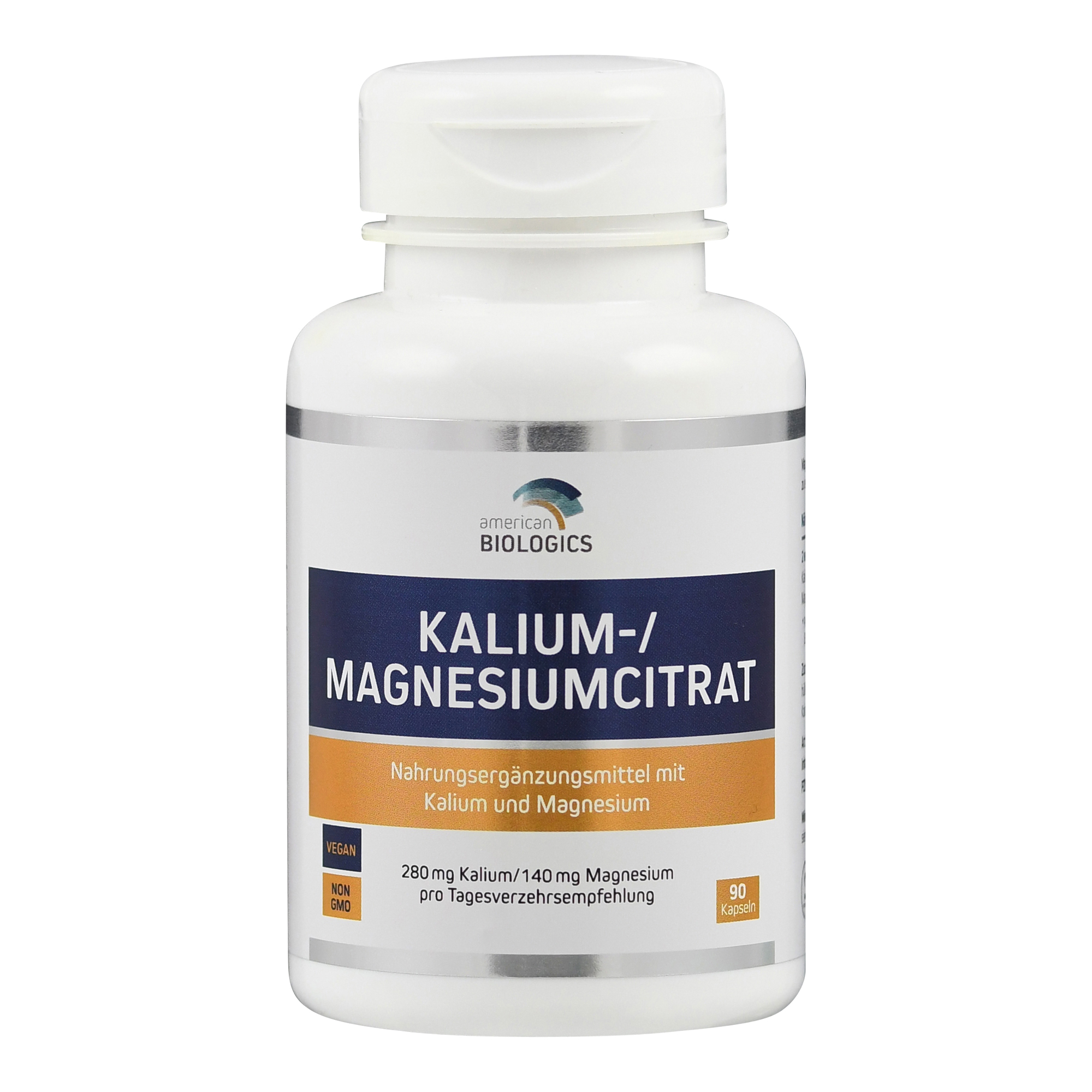 Supplementa Kalium-/ Magnesiumcitrat Kapseln - 90 Stück